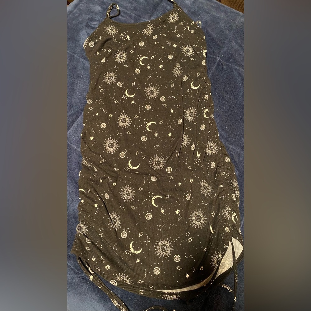 Justify Celestial Form Fitting Spaghetti Strap Dress
